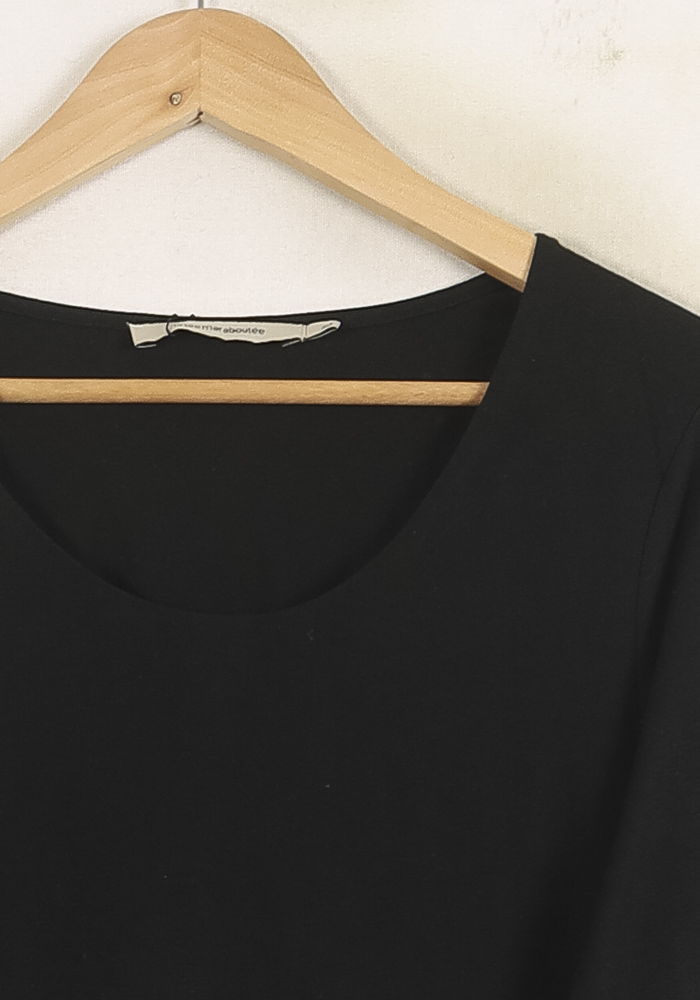 Tee-shirt Manches Longues Noir - Taille XL/42