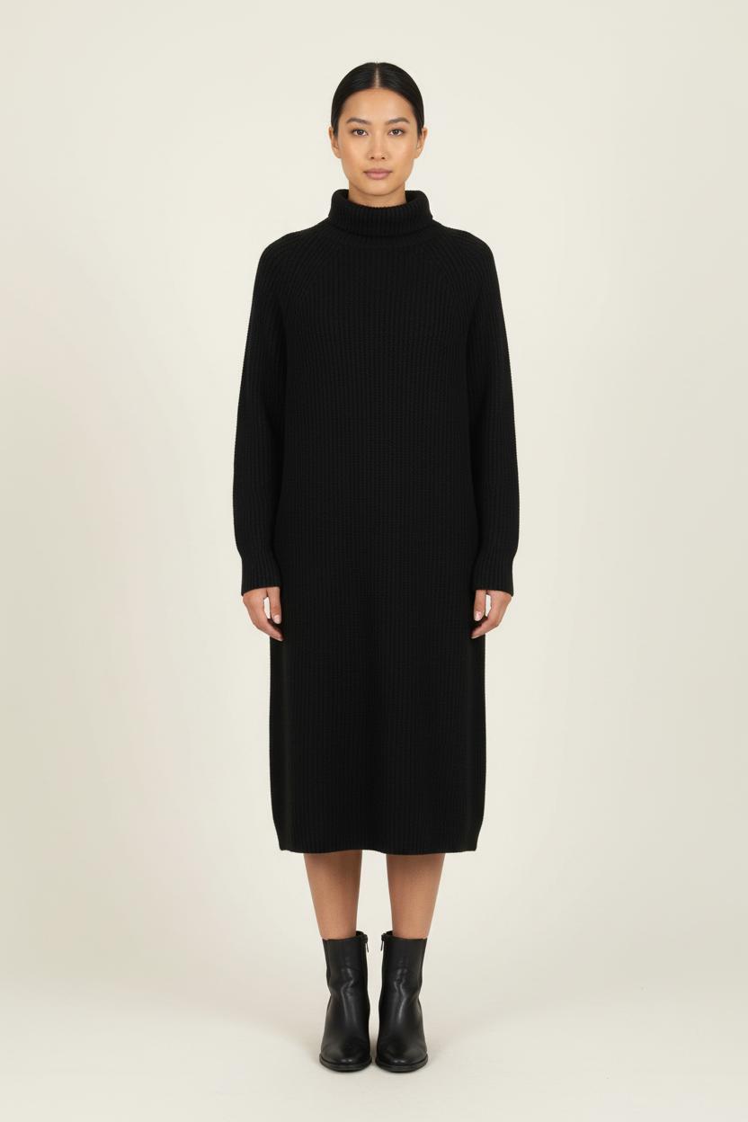 Robe Pull Noire - Taille XL/42