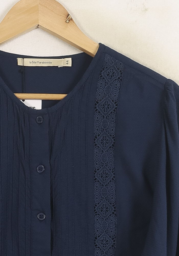 Blouse Bleue - Taille XXL/44