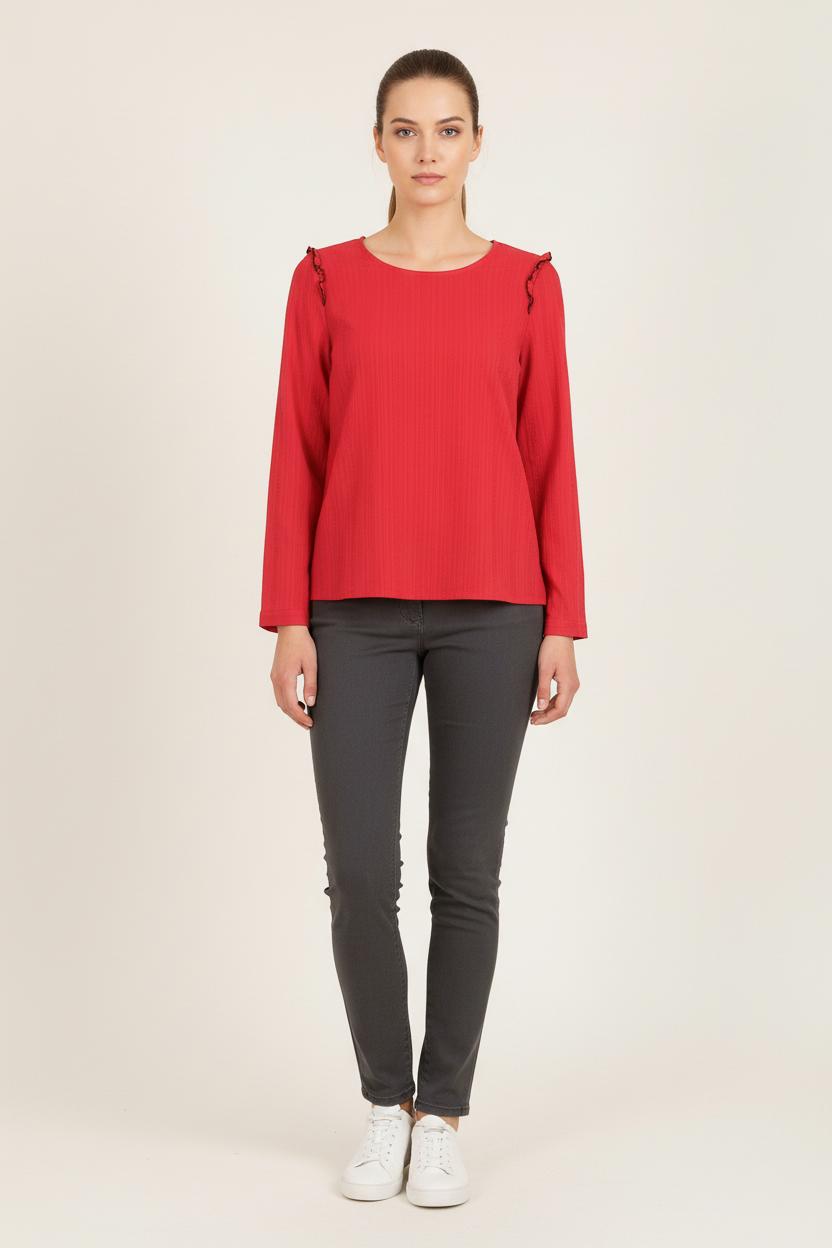 Blouse Rouge - Taille S/36