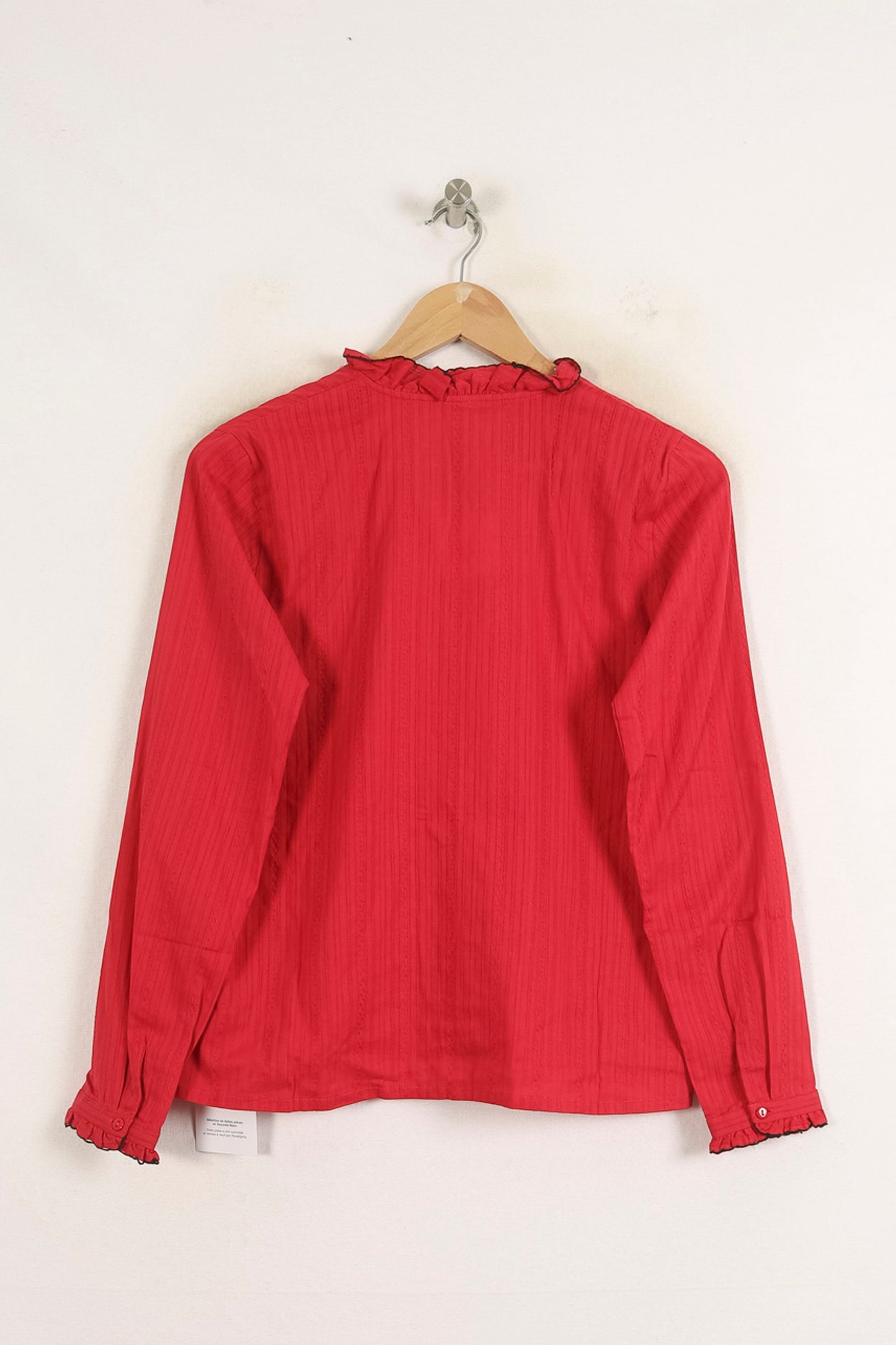 Blouse Rouge - Taille XS/34
