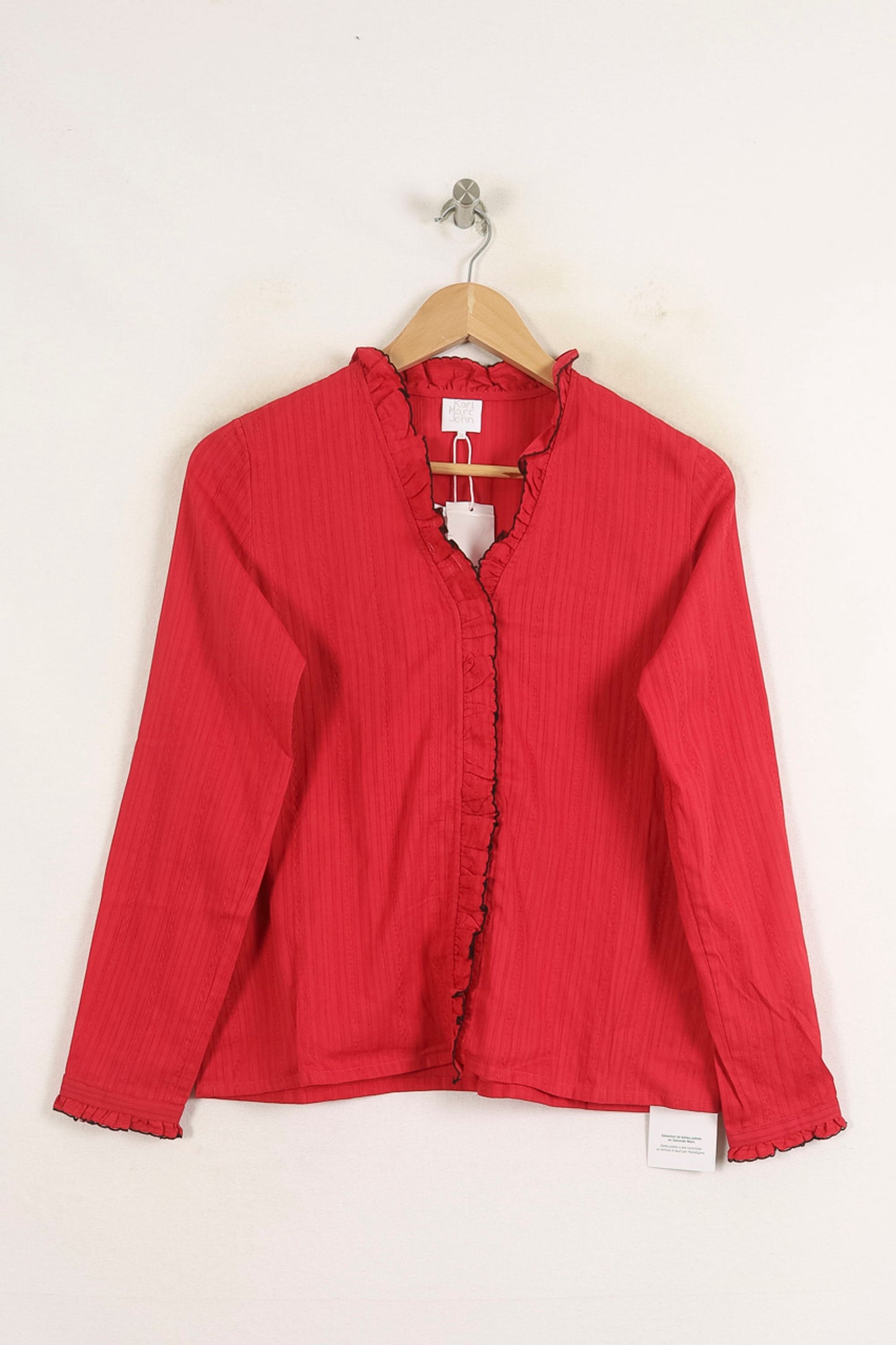Blouse Rouge - Taille XS/34