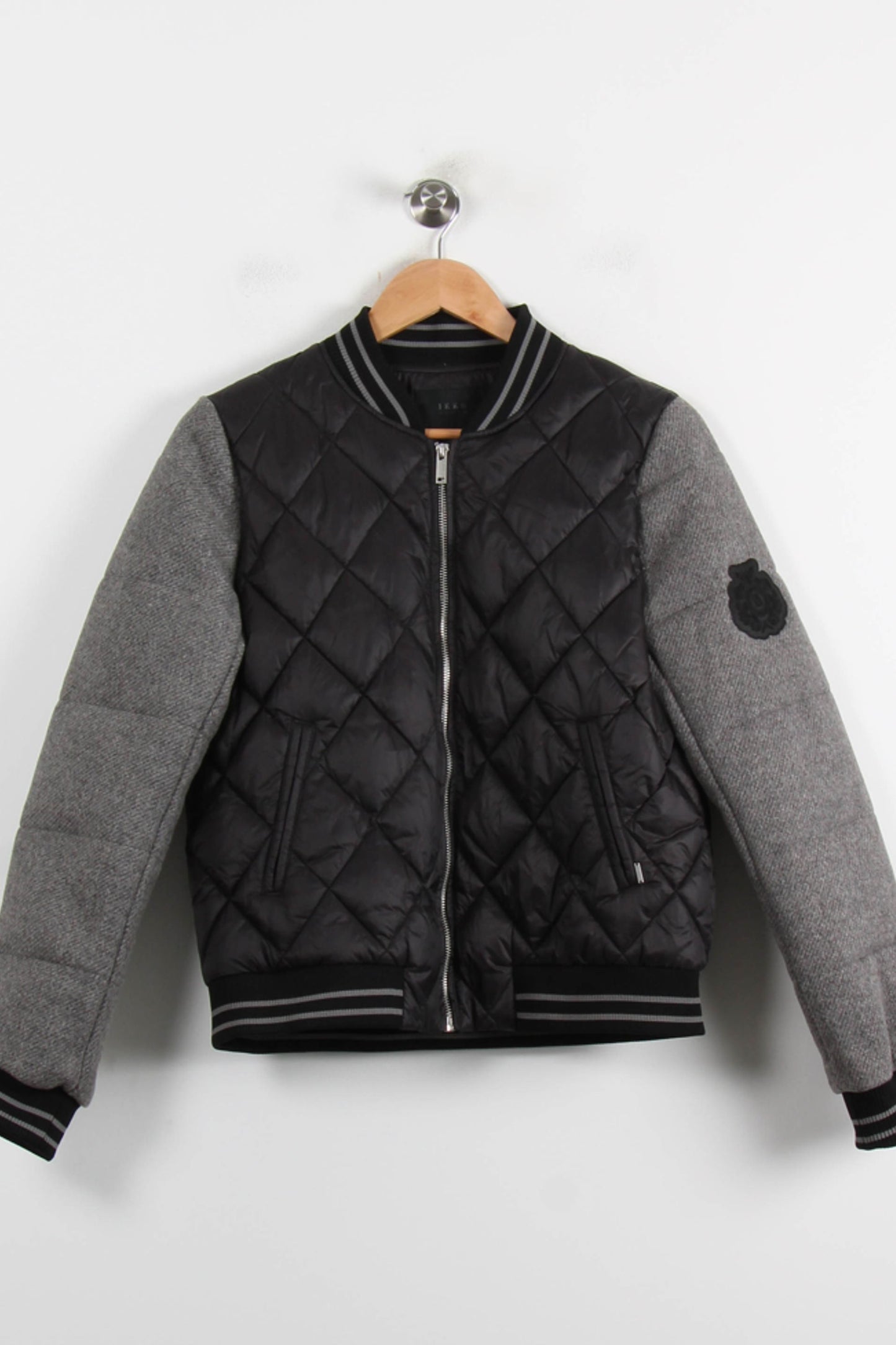 Blouson Noir et Gris - Taille L/40