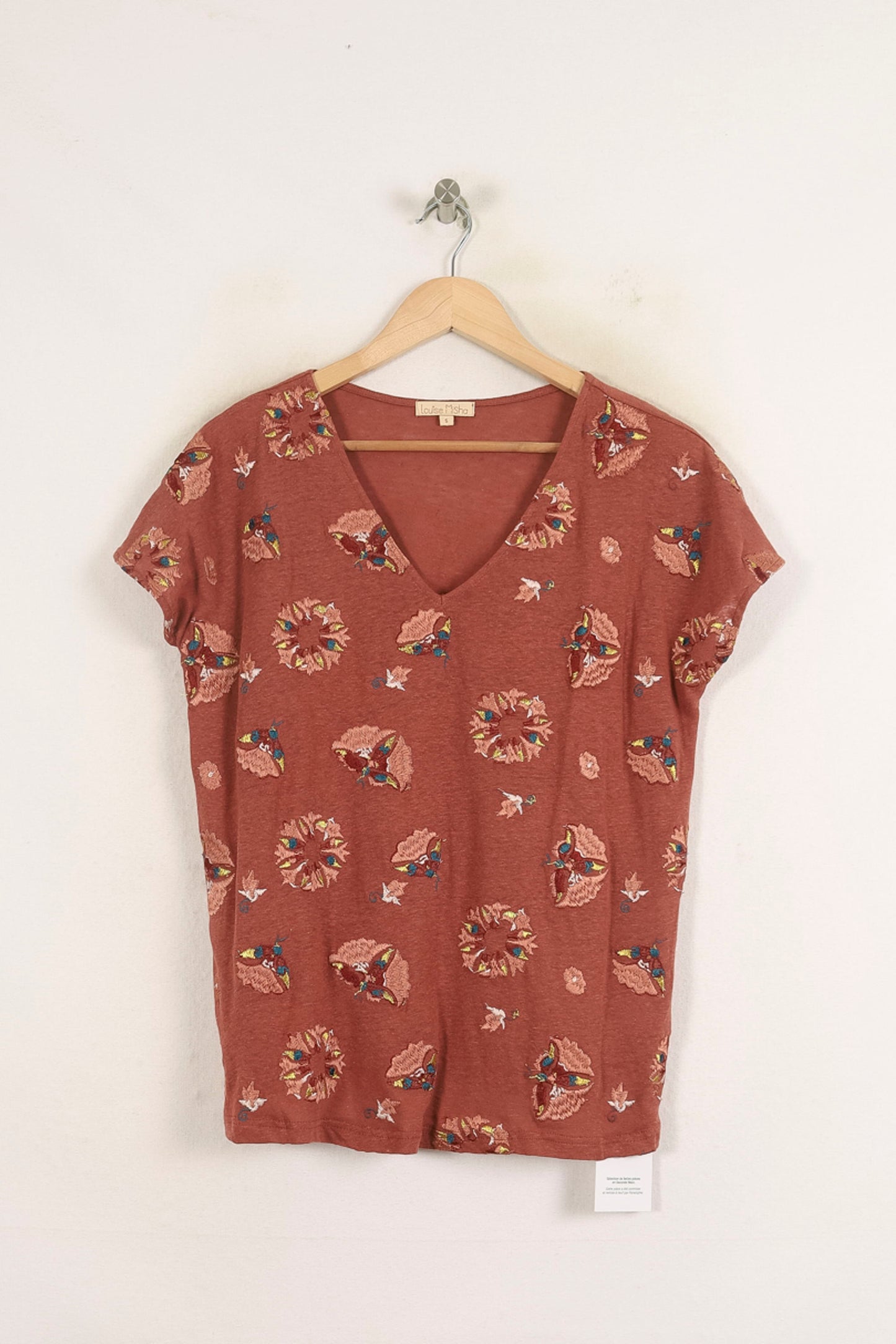 Tee-shirt Marron - Taille S/36