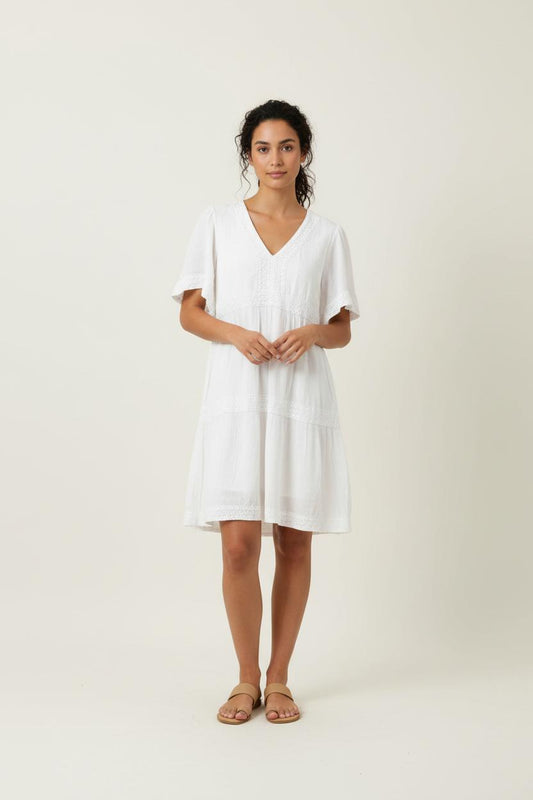 Robe Courte Blanche - Taille M/38