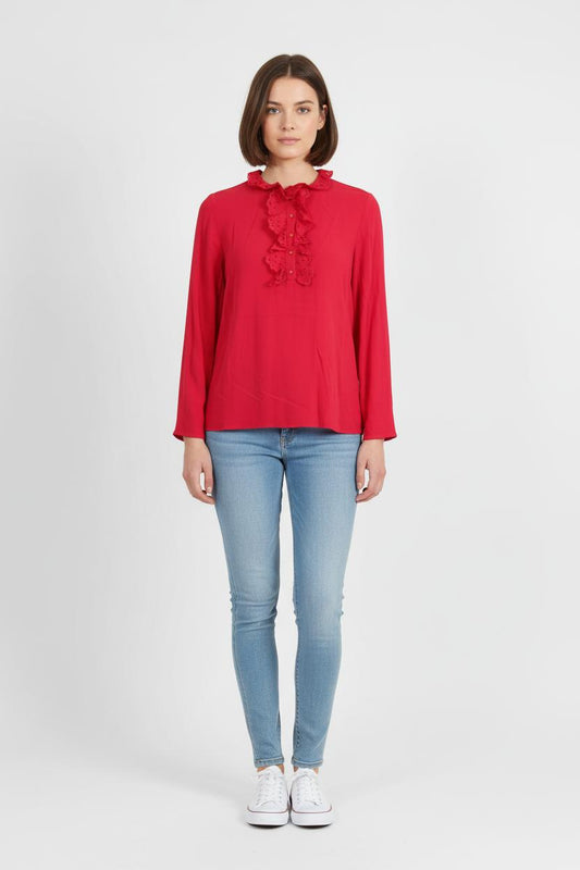 Blouse Rouge - Taille XS/34