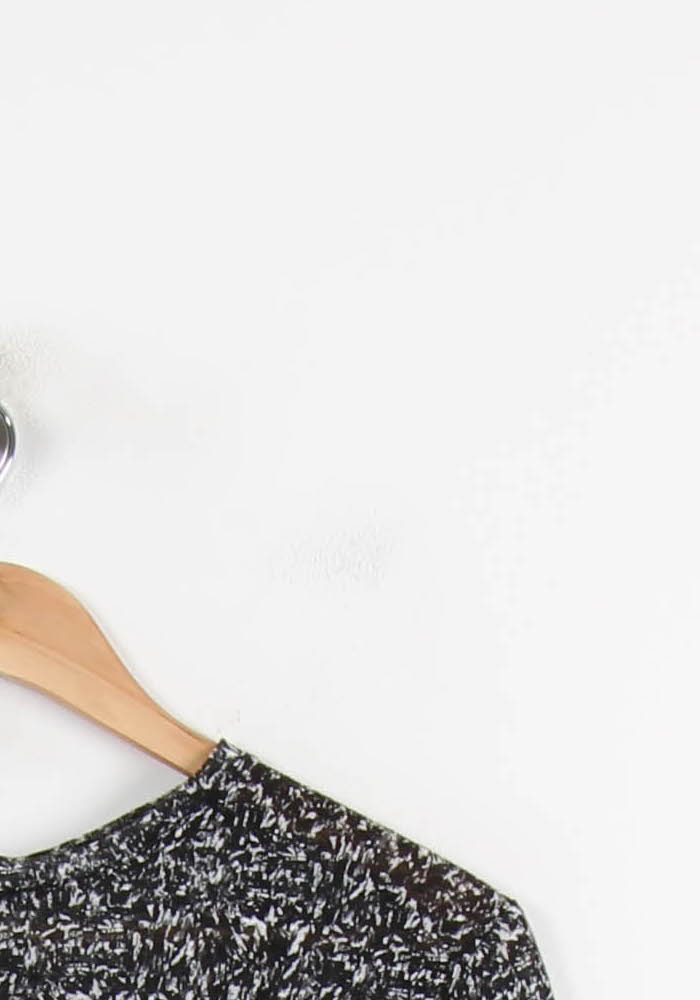 Tunique Noire et Blanche - Taille XS/34