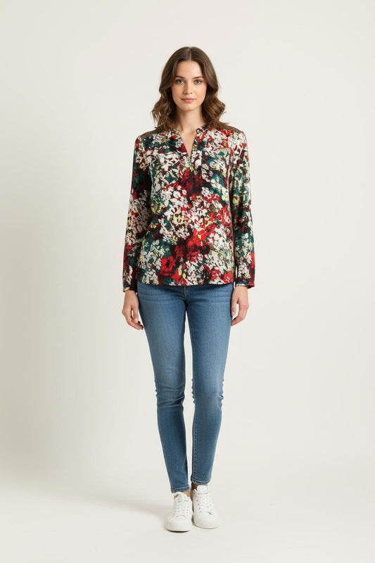 Blouse multicolore - Taille S/36