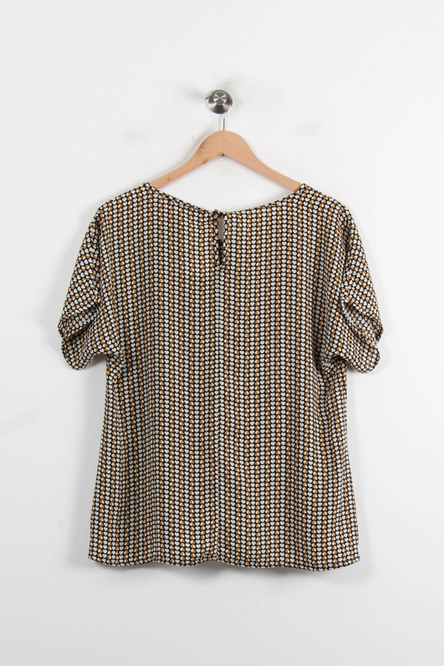 Blouse Jaune et Noire - Taille L/40