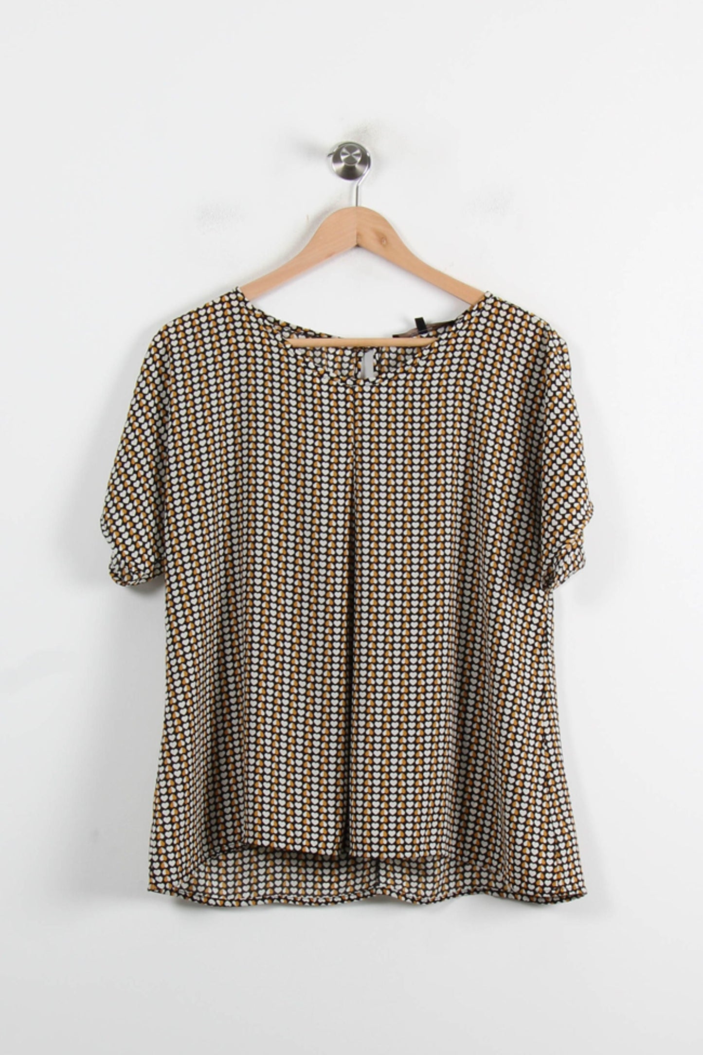Blouse Jaune et Noire - Taille L/40