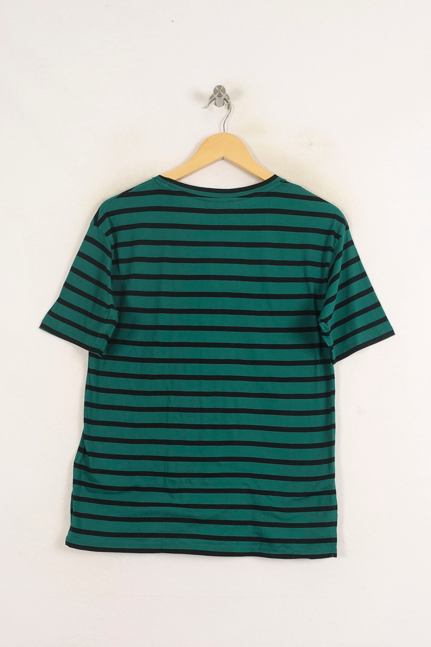 Tee-shirt Rayé Vert et Noir - Taille S/36