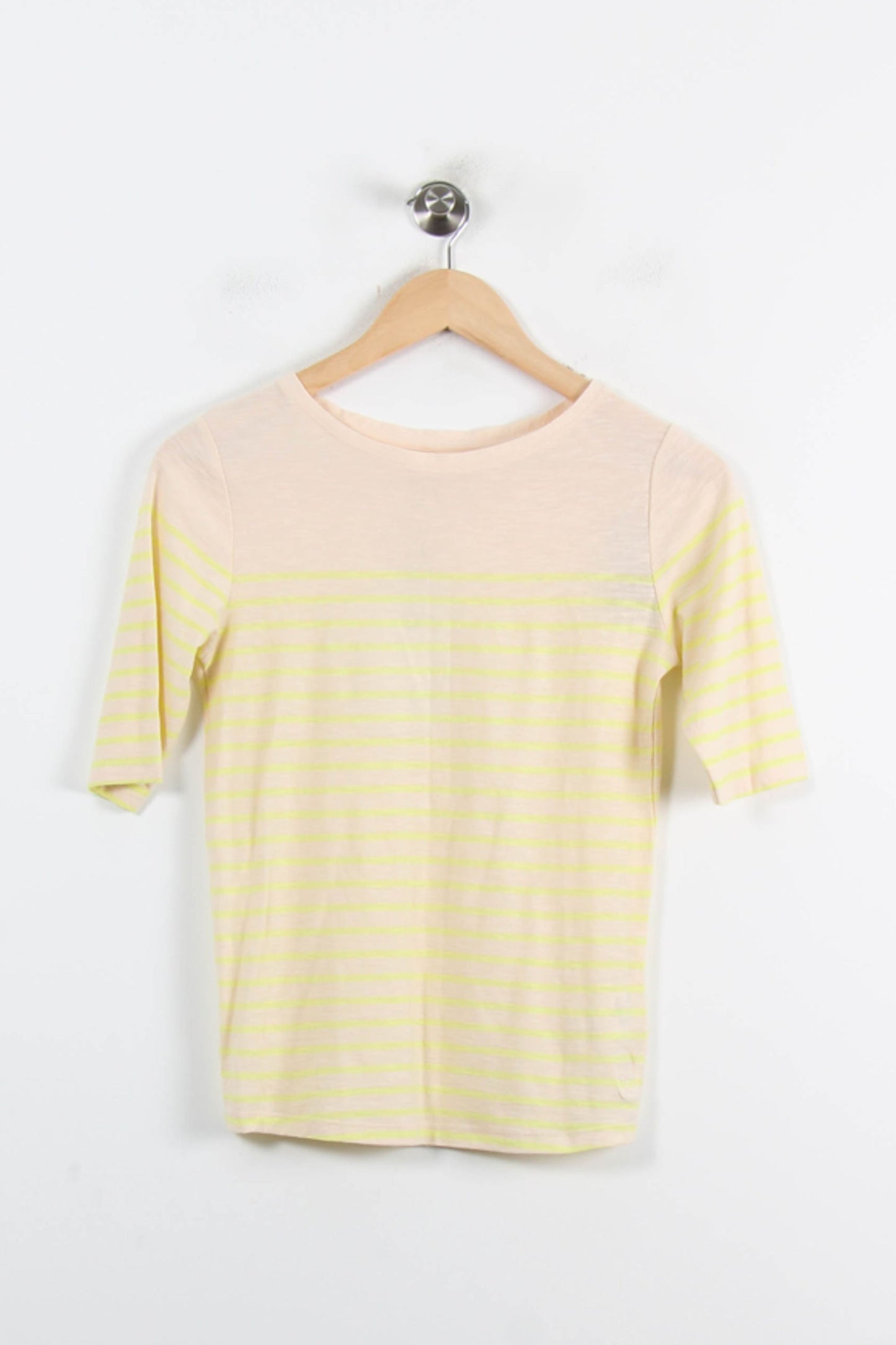 Tee-shirt Beige et Jaune - Taille XS/34