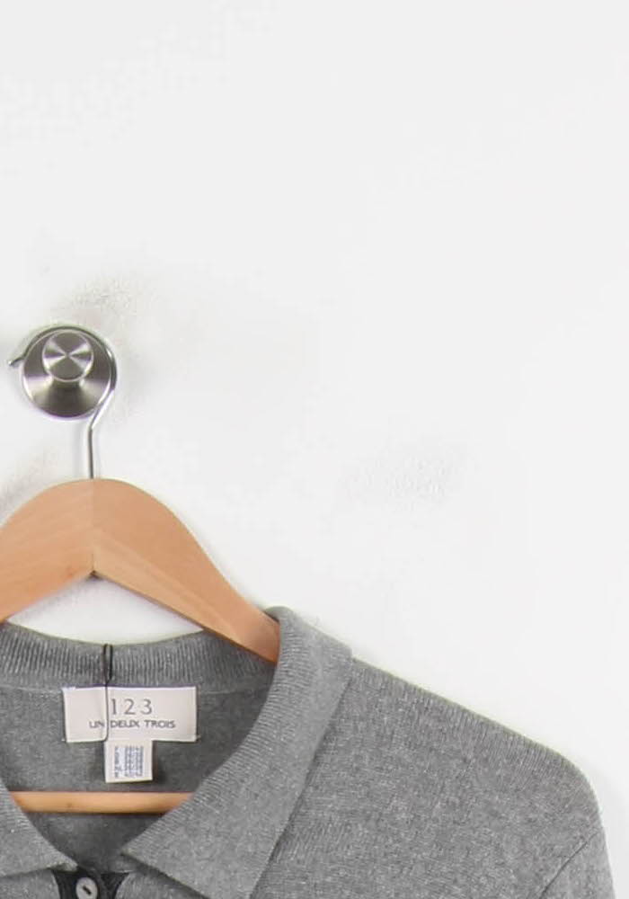 Cardigan Gris Foncé et Gris Clair - Taille M/38