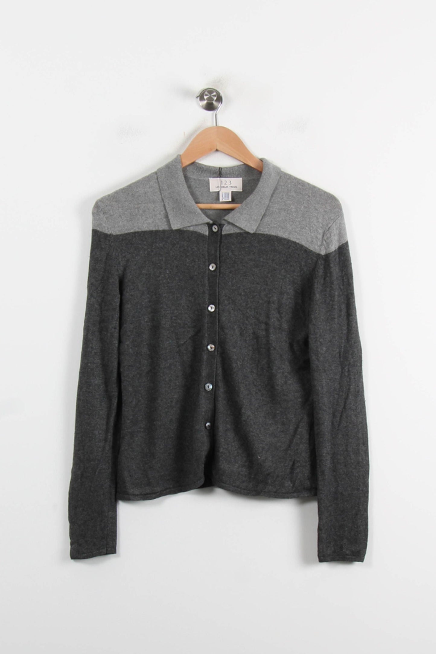 Cardigan Gris Foncé et Gris Clair - Taille M/38