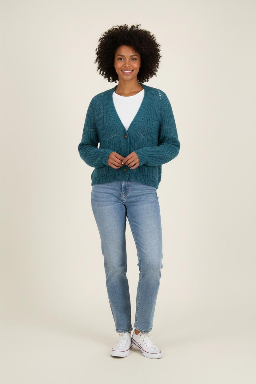 Cardigan Bleu - Taille M/38