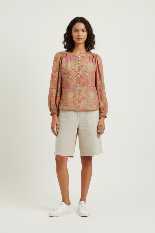 Blouse multicolore - Taille L/40