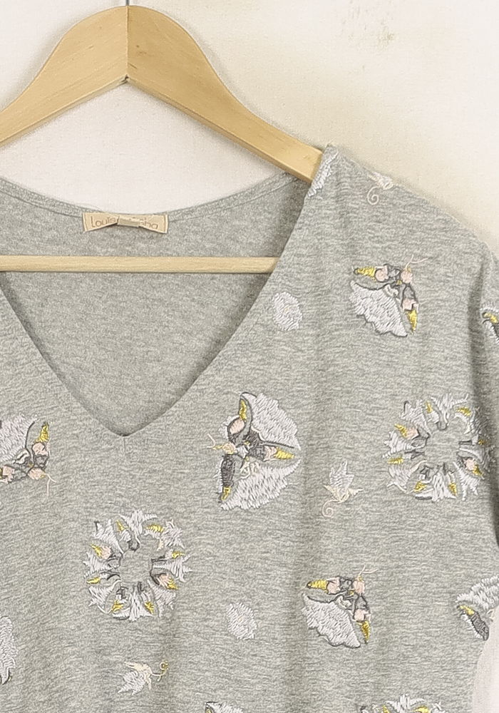 Tee-shirt Gris - Taille S/36