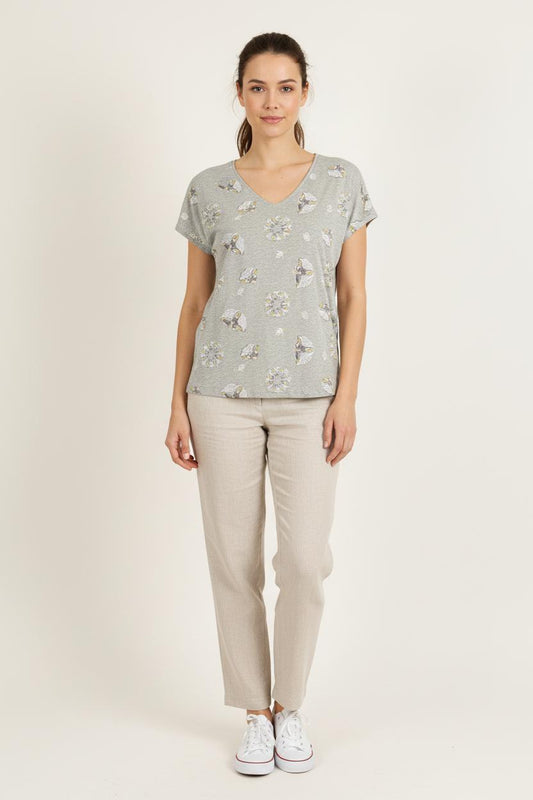 Tee-shirt Gris - Taille S/36