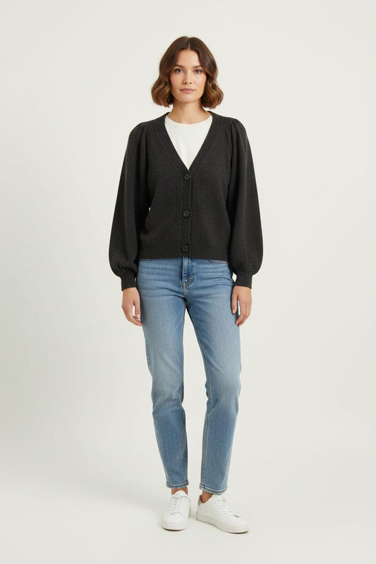 Cardigan Gris - Taille XS/34