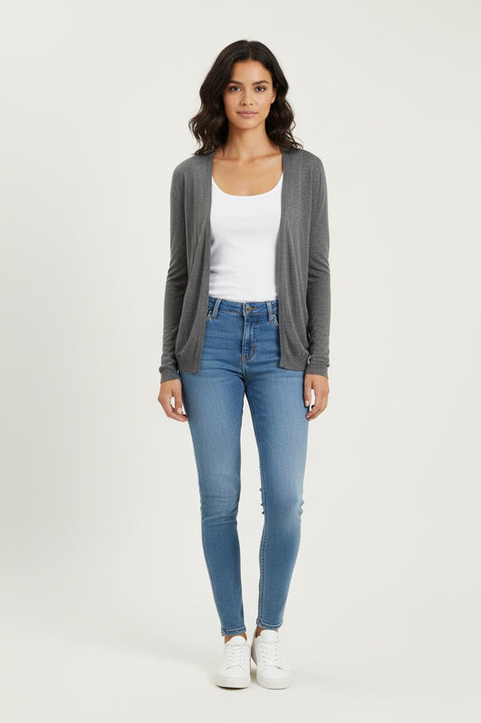 Cardigan Gris - Taille S/36