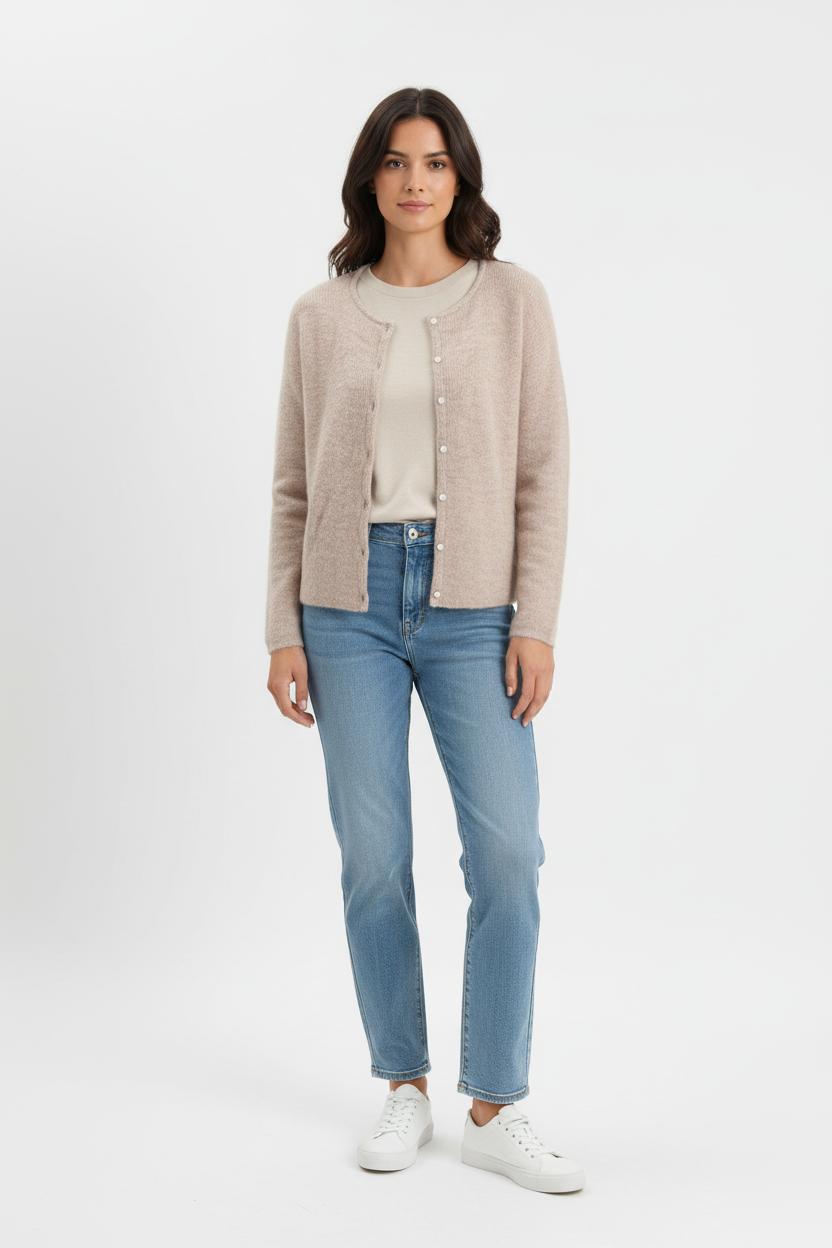 Cardigan Beige - Taille S/36