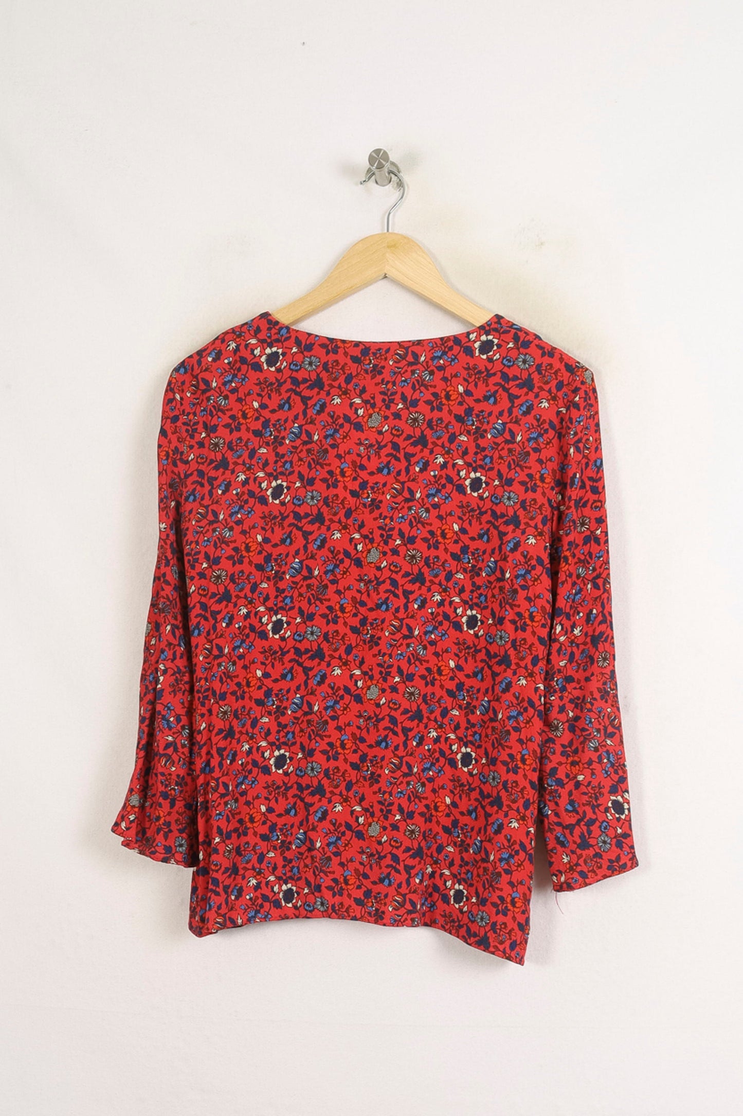 Blouse Rouge et Bleu - Taille L/40