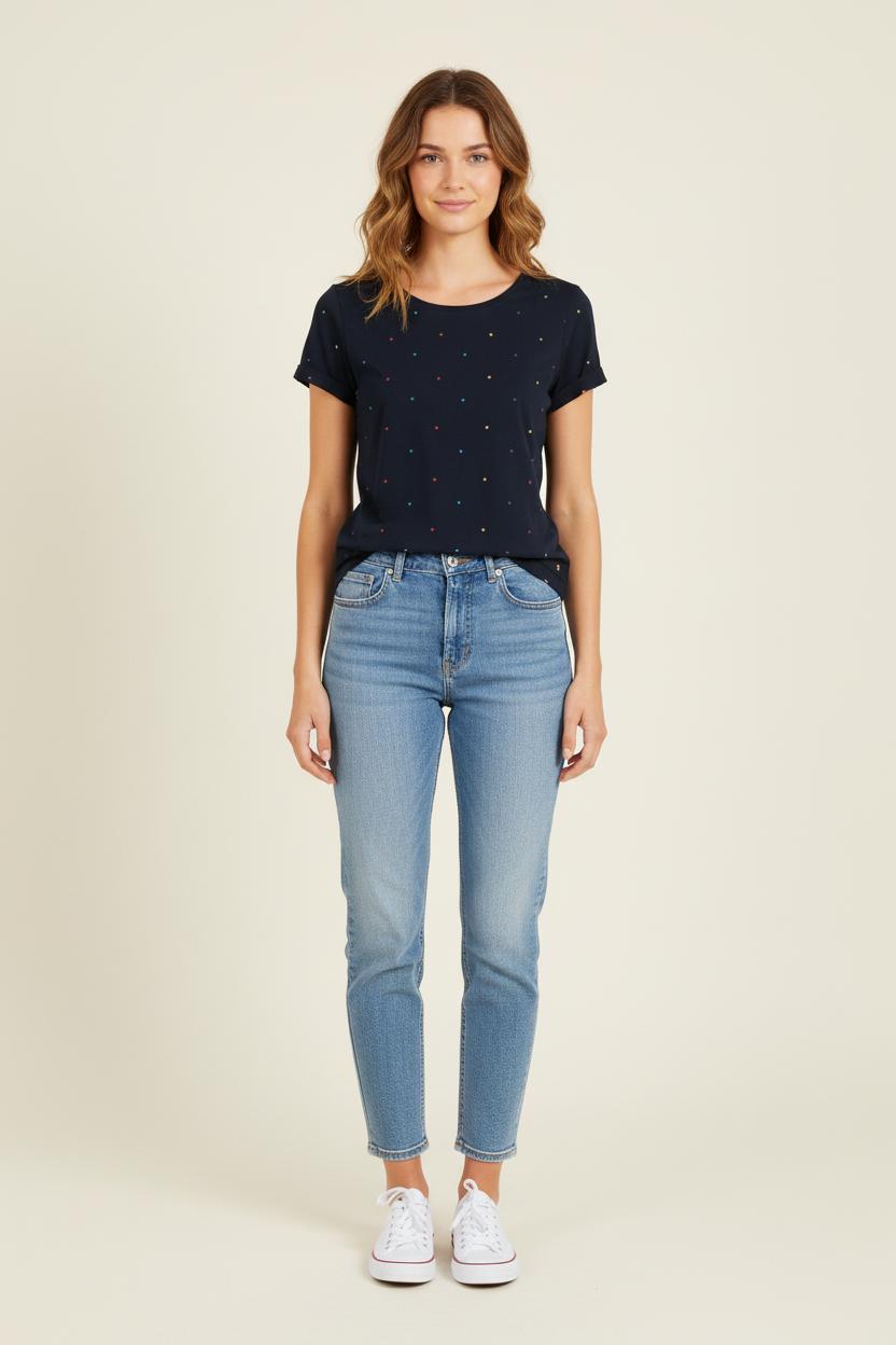 Tee-shirt Bleu - Taille S/36