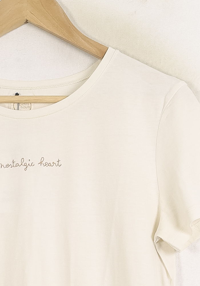 Tee-shirt Écru - Taille S/36