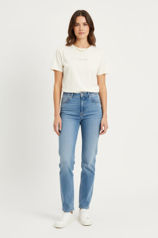 Tee-shirt Écru - Taille S/36