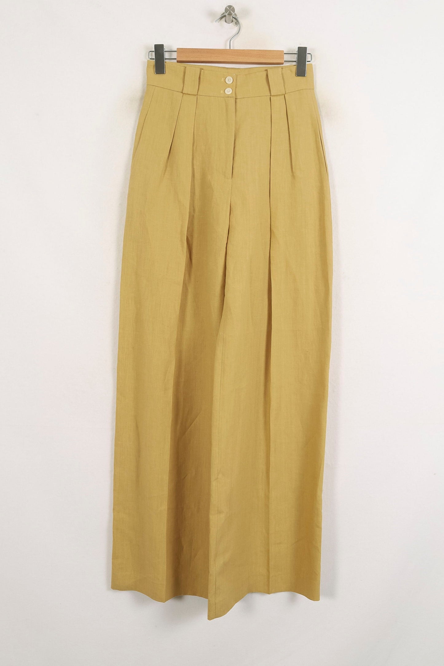 Pantalon Large Beige - Taille S/36