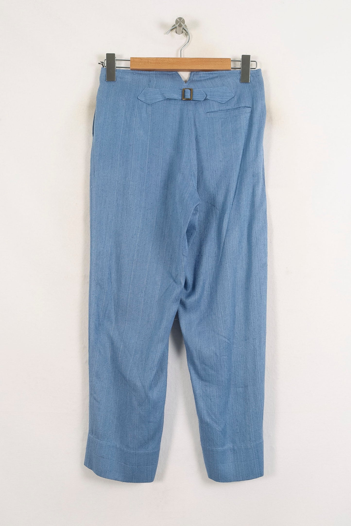 Pantalon Droit Bleu - Taille S/36