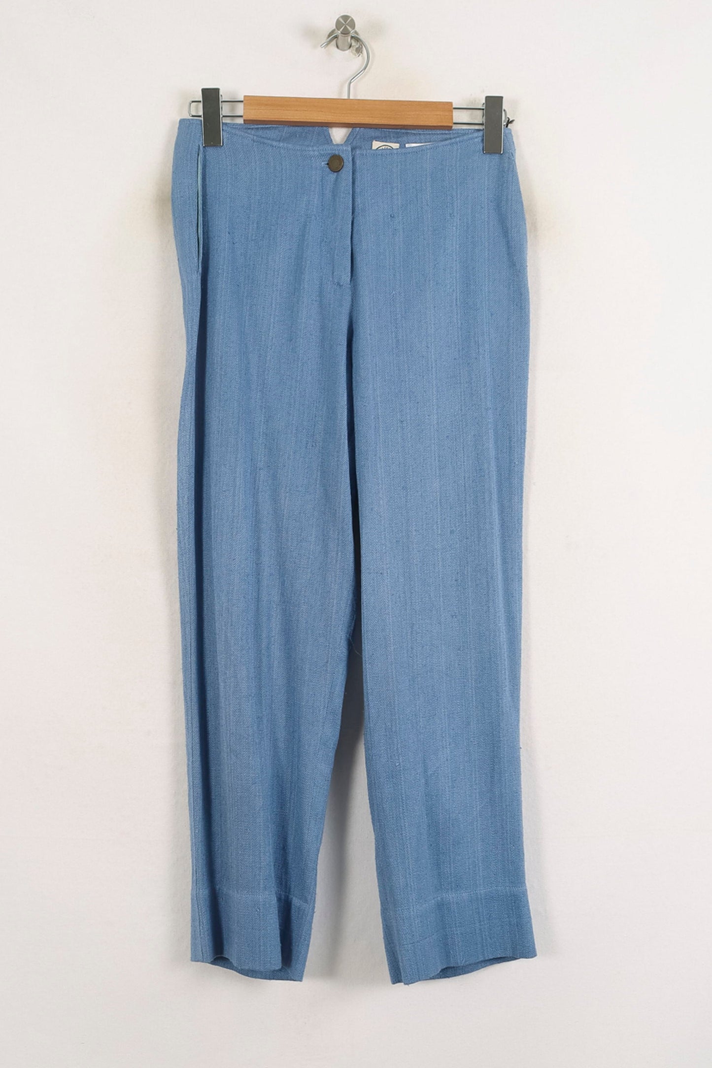 Pantalon Droit Bleu - Taille S/36