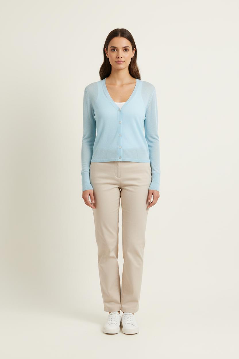 Cardigan Bleu Clair - Taille S/36