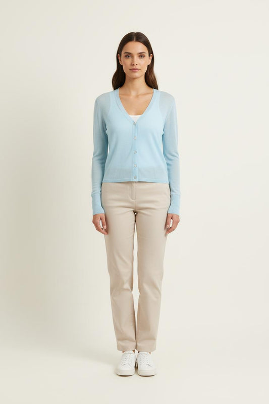 Cardigan Bleu Clair - Taille S/36