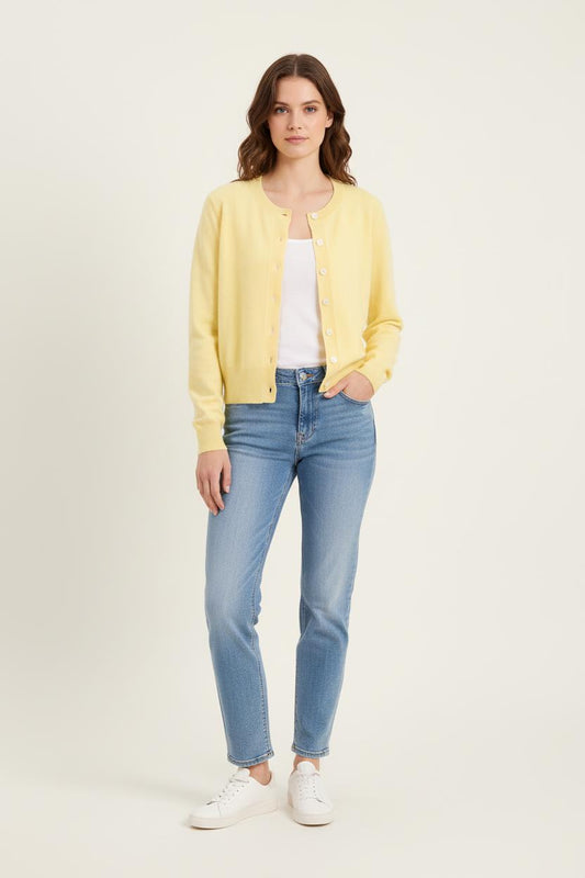 Cardigan Jaune - Taille S/36