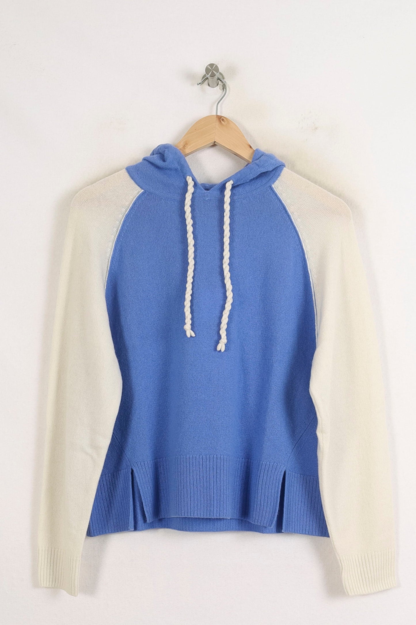 Sweat à Capuche Bleu et Blanc - Taille S/36