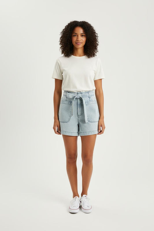 Short et Jean Bleu - Taille XS/34