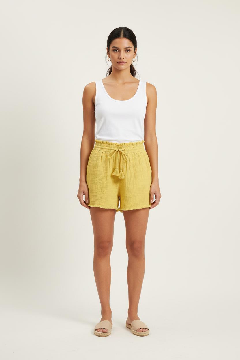 Short Jaune - Taille XXS/32