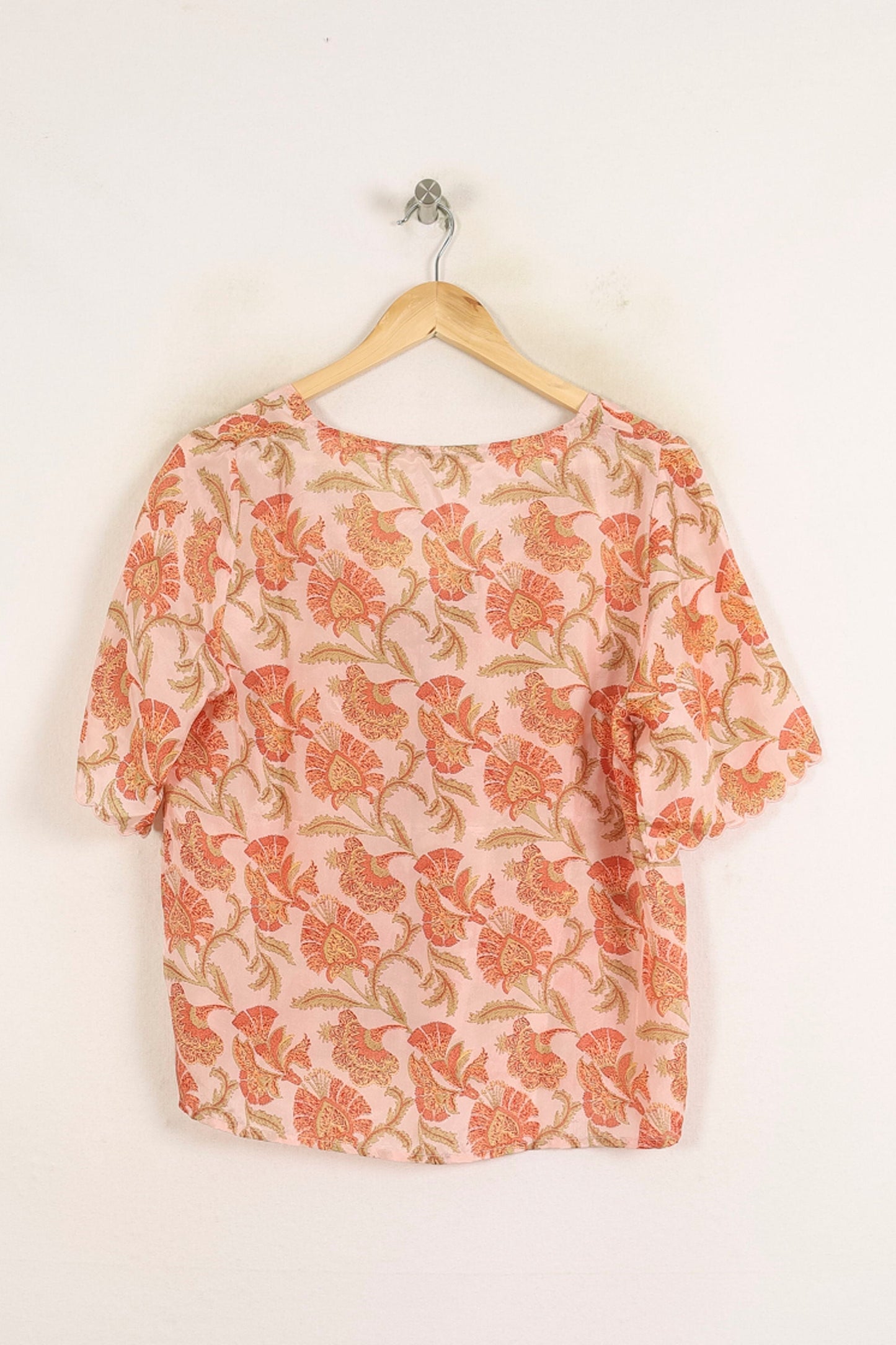 Blouse Rose et Orange - Taille M/38