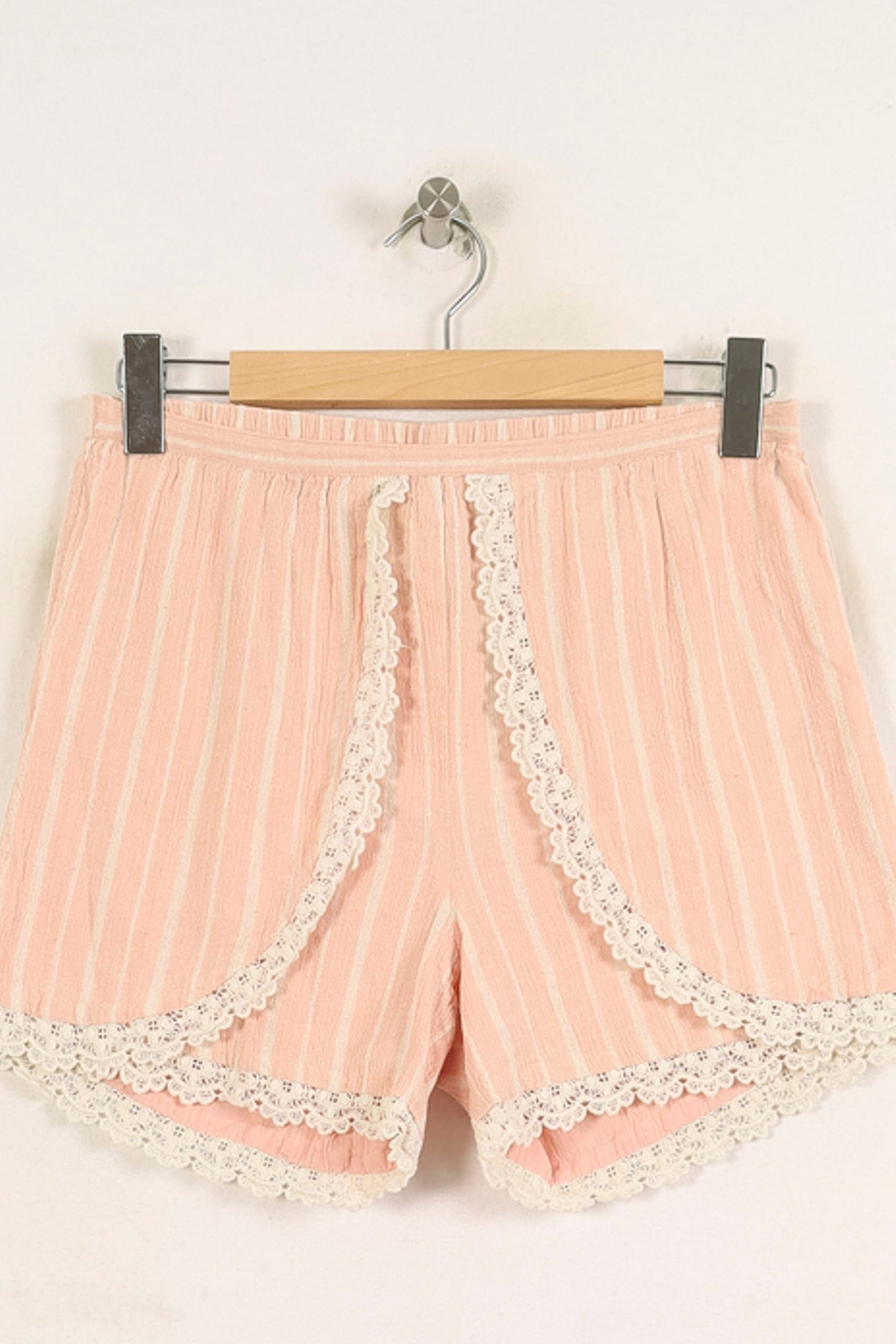 Short Rose et Blanc - Taille L/40