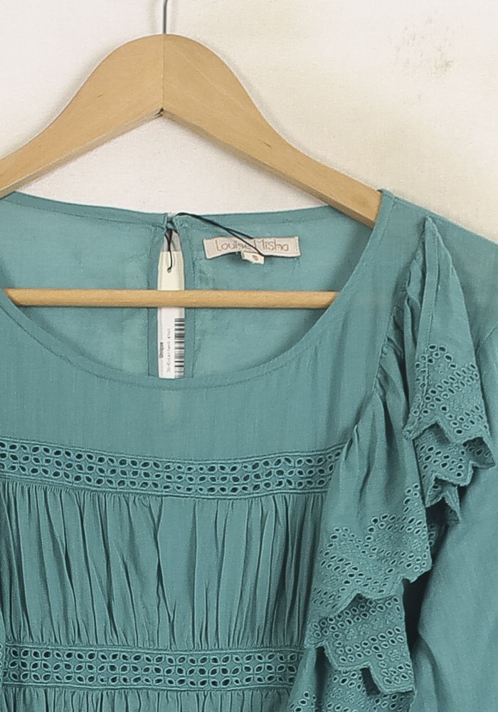 Blouse Verte - Taille S/36