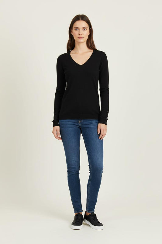 Pull Noir - Taille M/38