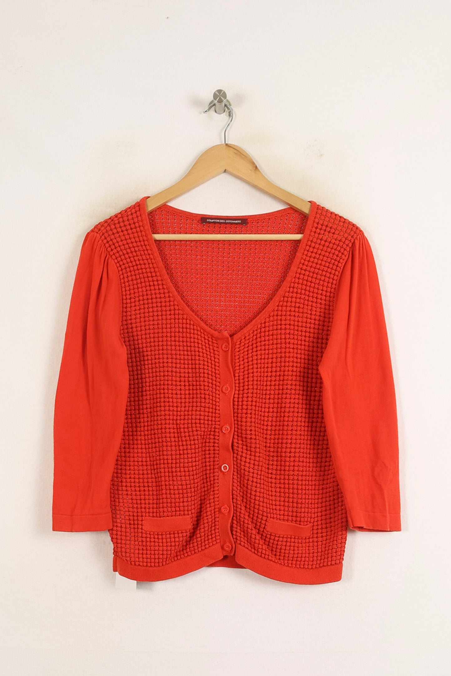 Cardigan Orange - Taille L/40