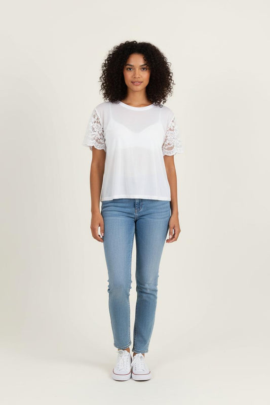 Tee-shirt Blanc - Taille M/38