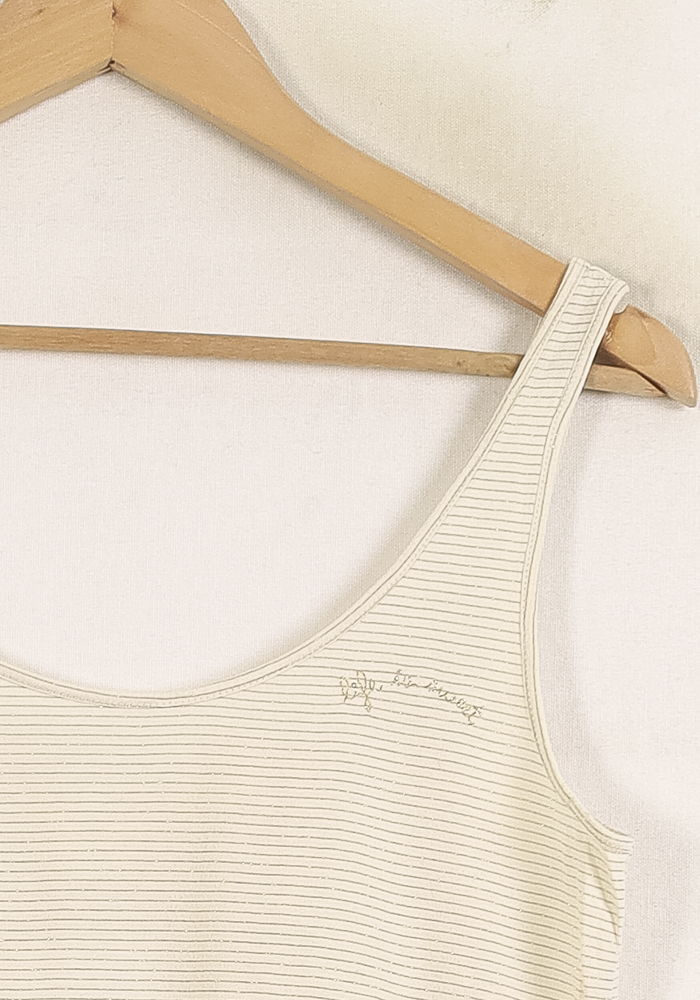 T-shirt beige - Taille S/36