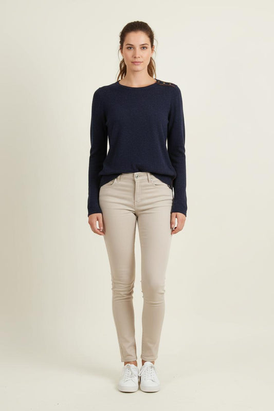 Pull Bleu - Taille S/36