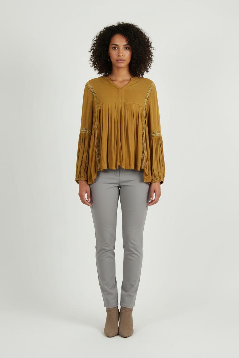 Blouse Orange - Taille L/40