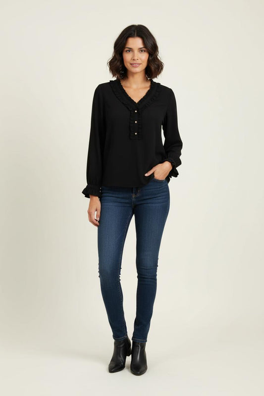 Blouse noire - Taille S/36