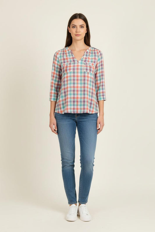 Chemise à Carreaux Multicolore - Taille XL/42