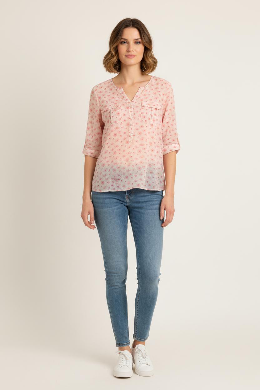 Blouse Rose - Taille L/40